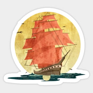 Sale the seas Sticker